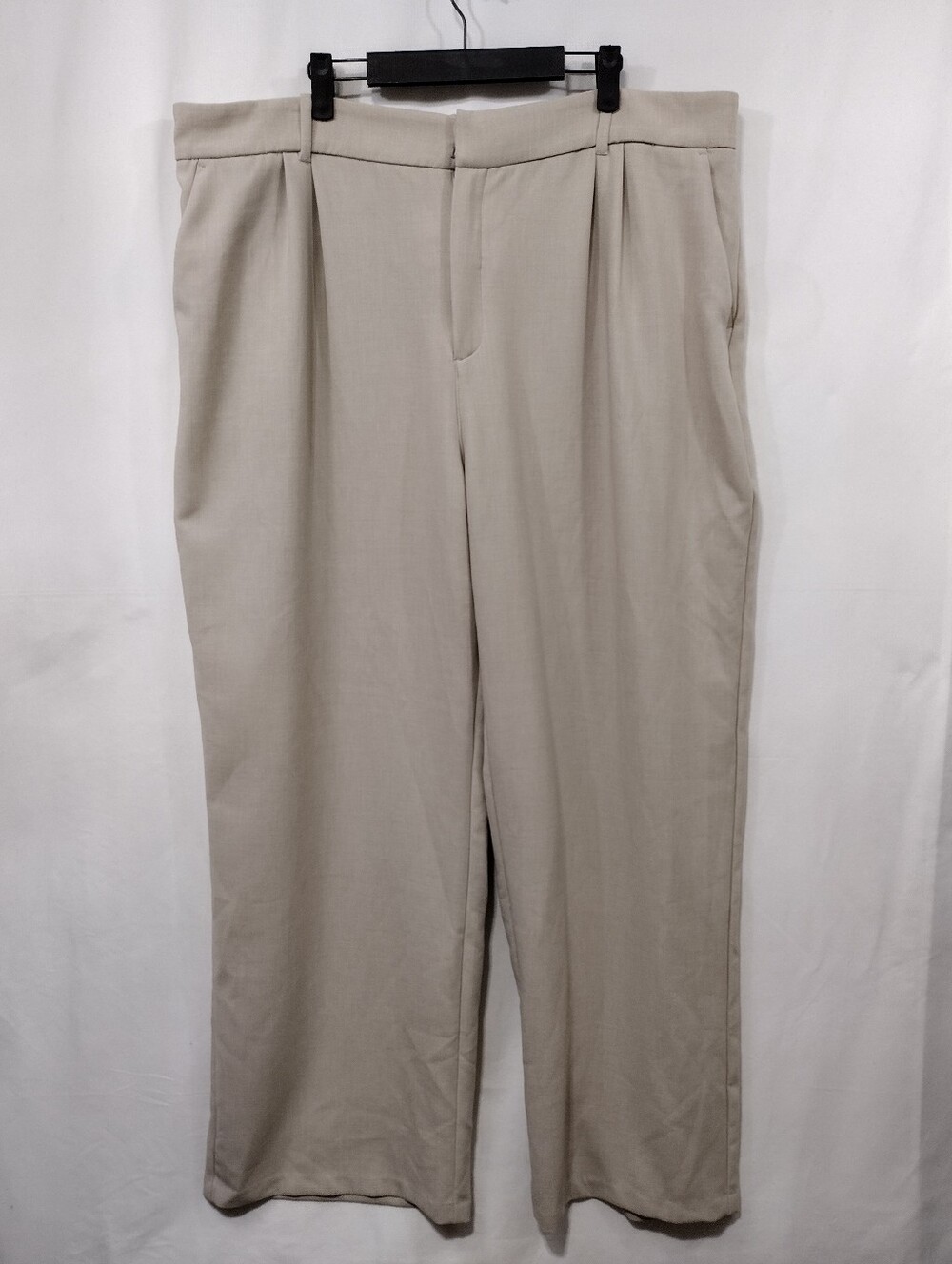 Abercrombie & Fitch Wide Leg Dress Pants Wonens XXL Beige Office Career Retro